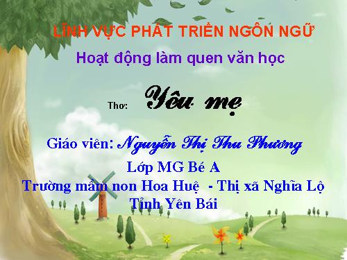 LQVH hình động có nhạc nền