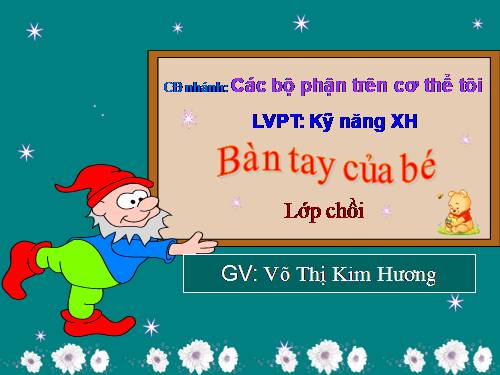 KPKH Bàn tay của bé