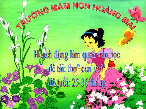 văn học" Thơ con voi' NT