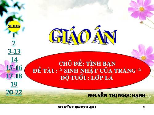 Sinh nhật của trăng