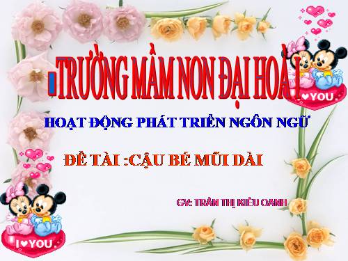 Truyện cậu bé mũi dài