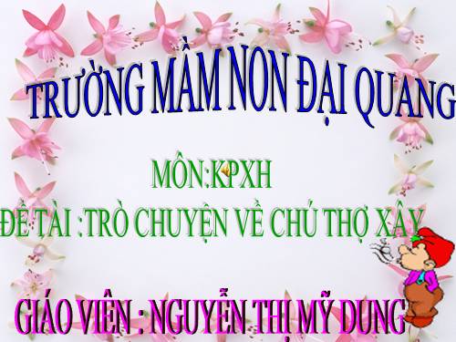 Chú thợ xây