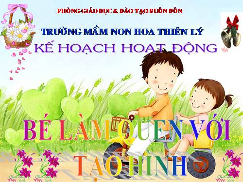 GIÁO ÁN ĐIỆN TỬ TẠO HÌNH VẼ MỘT SỐ PHƯƠNG TIỆN GIAO THÔNG