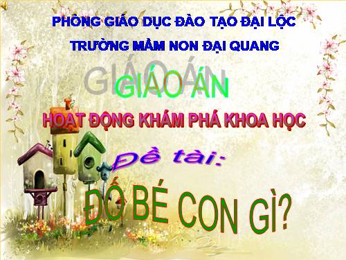 đố bÉ