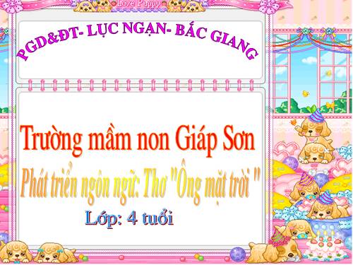 Ông mặt trời