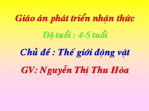 giáo án dạy toán số lượng 5