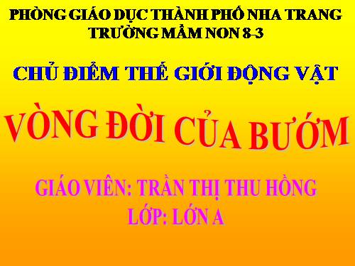 Làm quen môi tường xung quanh