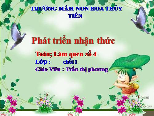 đếm đến 4