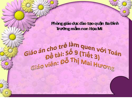 toán số 9 tiết 3