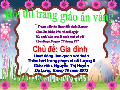 giáo án lớp 5 tuổi