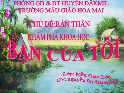 Bạn của tôi