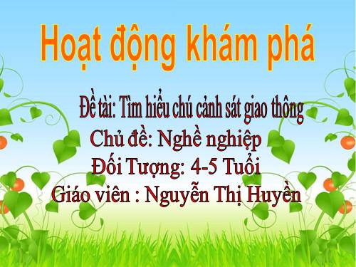 tim hieu chu canh sat