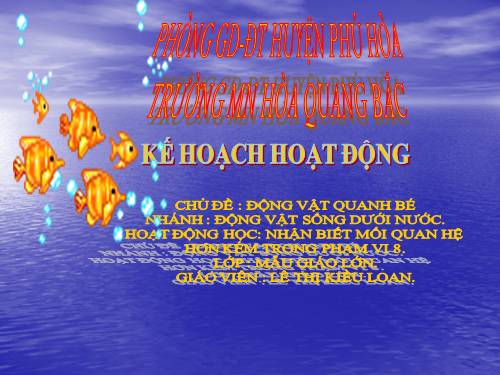 Động Vật Quanh Bé