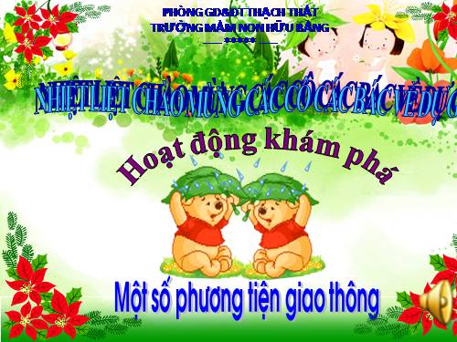 Một số phương tiện giao thông