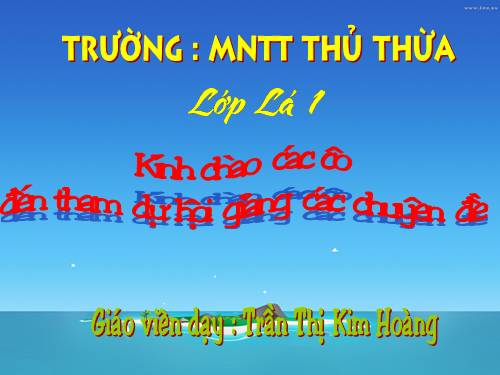 Hoạt động chuyên đề