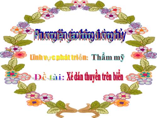 Xé dán thuyền_ptgt