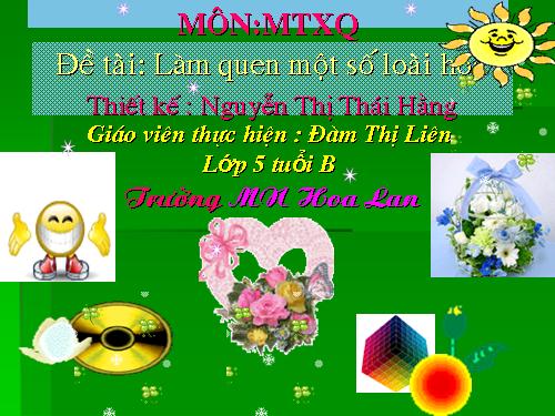Giao an Moi truong xung quanh