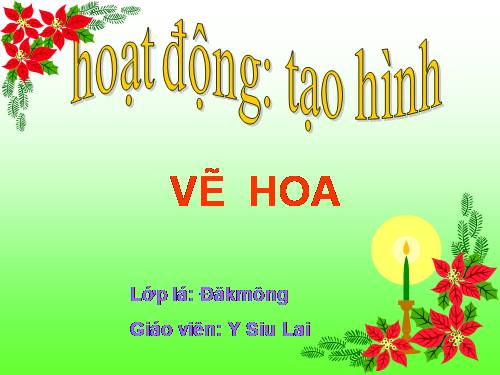 hoạt động tạo hình