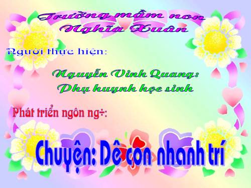 bài giảng lớp mẫu giao 5 tuổi