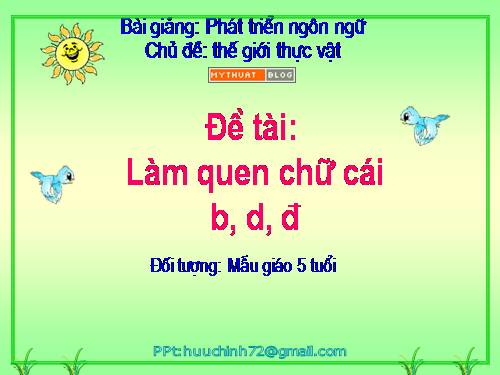Lam quen voi chu cai