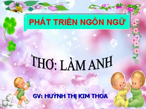 tho lam anh