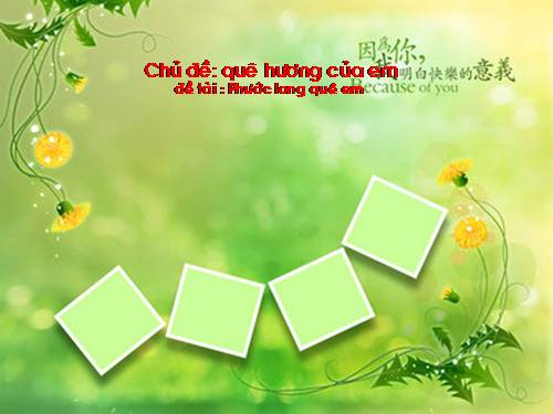 que huong cua em