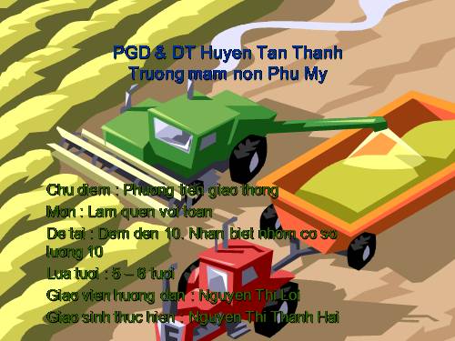 Lam quen voi so luong 10