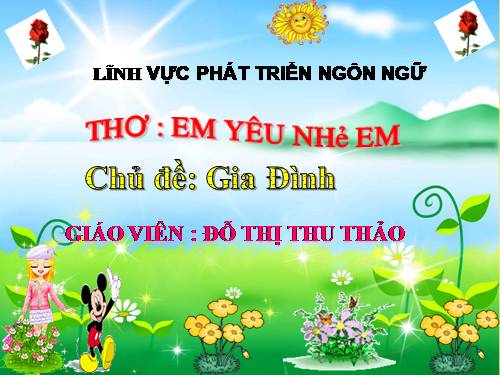 giao an tho em yeu nha em