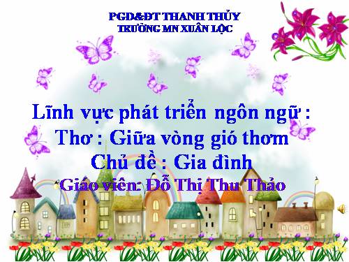 Giáo án Giữa vòng gió thơm