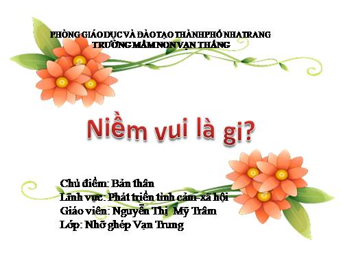 truyen: Niềm vui là gì?