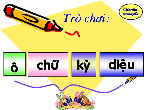 trod chơi chữ caí o, ô ơ