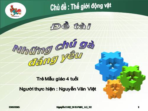 Những chú gà đáng yêu