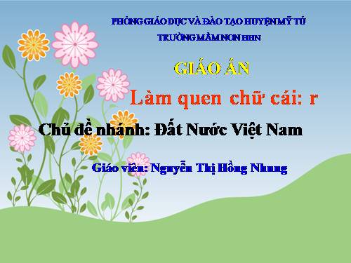 LQCC R cd que huong dat nuoc bac ho