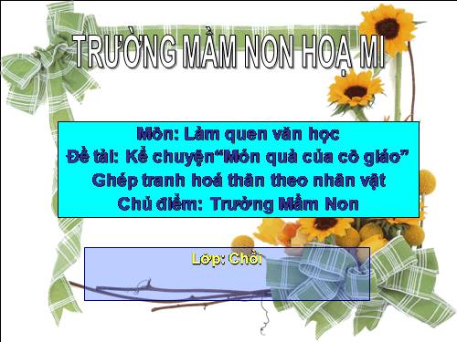 truyen mon qua cua co giao