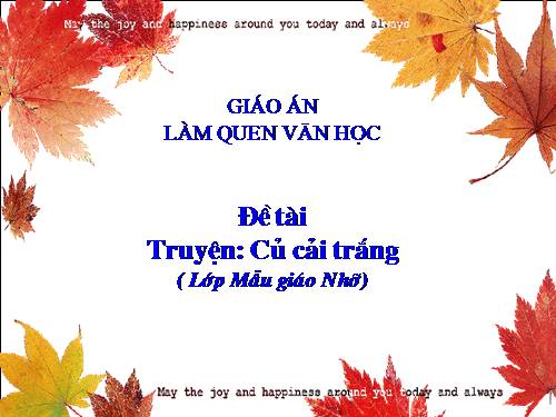 Chuyện củ cải trắng