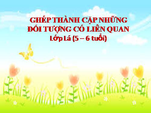 ghép cặp lien quan