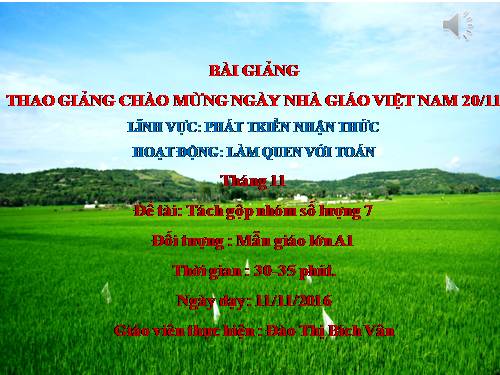 TÁCH GỘP NHÓM SỐ LƯỢNG 7