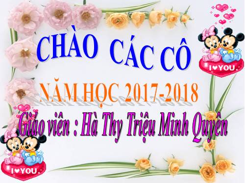 Làm quen với Toán. HTTMQ