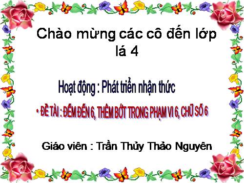 Toán Đếm 6 đối tượng