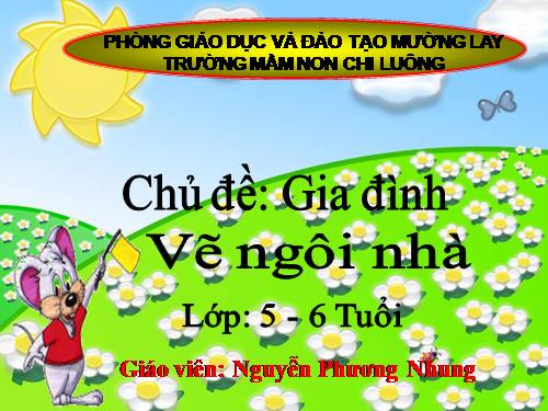 Vẽ ngôi nhà