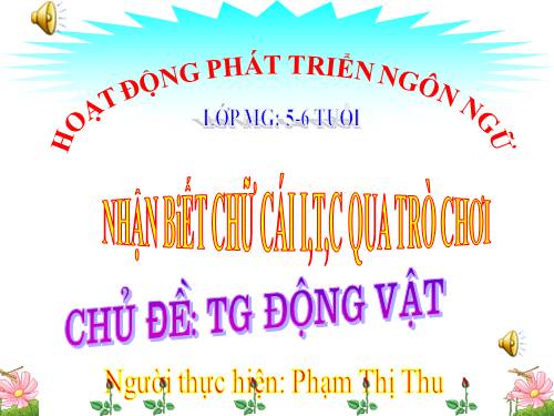 trò chơi chữ cái ITC