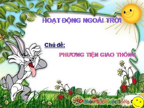 power point hoạt động ngoài trời