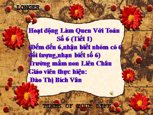 Toán số 6 tiết 1