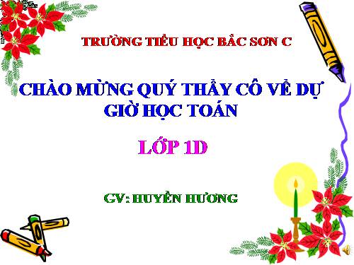 Tiết học đầu tiên