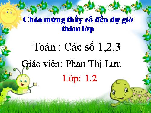 Các số 1, 2, 3