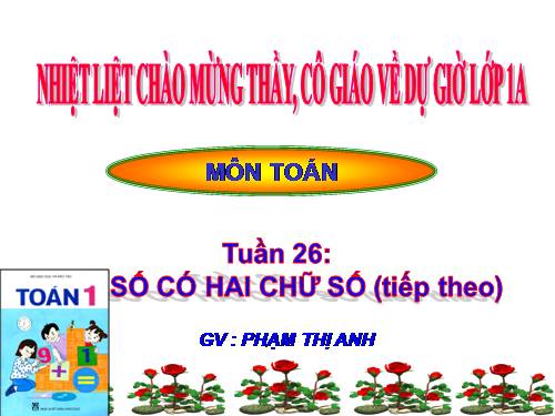 Các số có hai chữ số