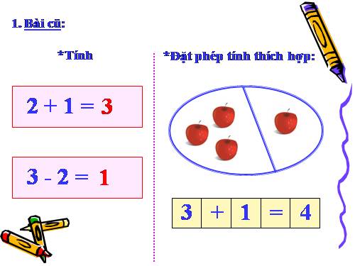 Phép trừ trong phạm vi 5