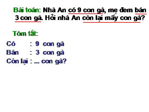 Giải toán có lời văn