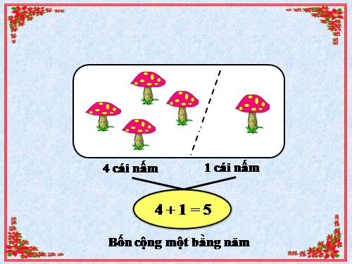 Phép cộng trong phạm vi 5