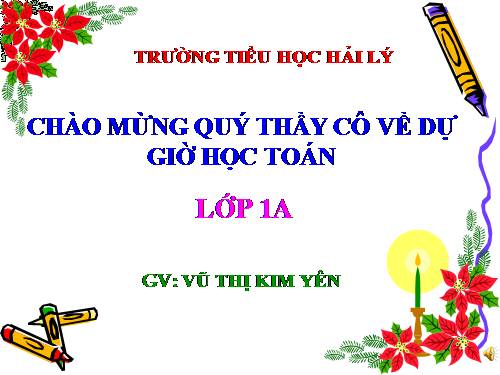 Tiết học đầu tiên